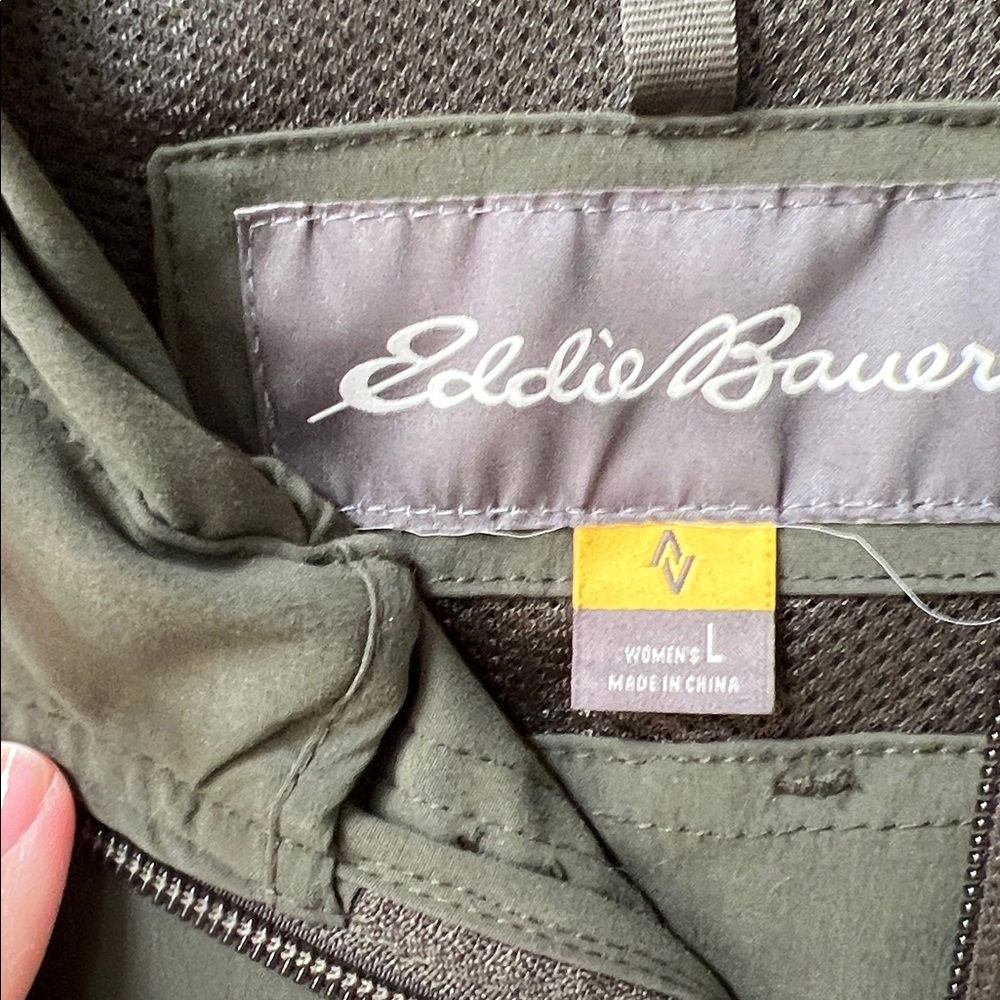 Eddie Bauer Travex Olive Green Coat - Picture 2 of 13